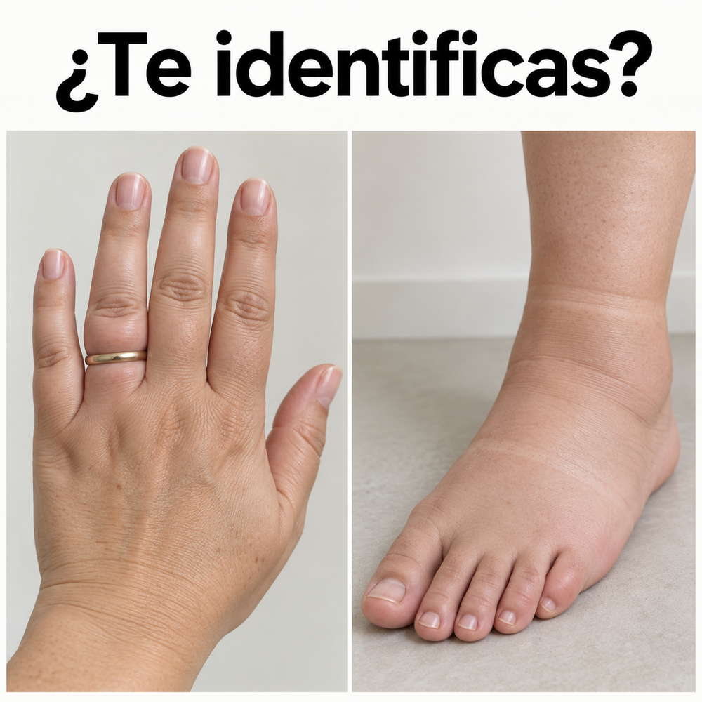 ¿Te identificas? Retención de líquidos